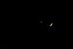 Venus and the Moon