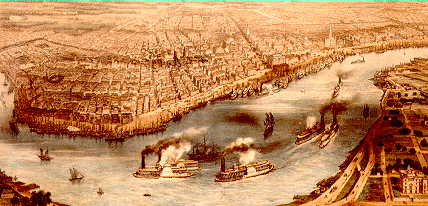 New Orleans, circa 1850